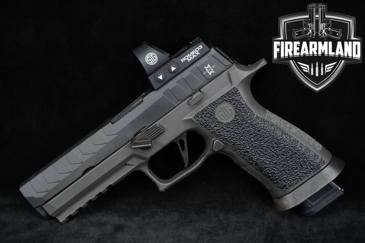 Sig Sauer P320MAX Custom Works 9mm 5" P320 MAX P-320 Competition +OPTIC