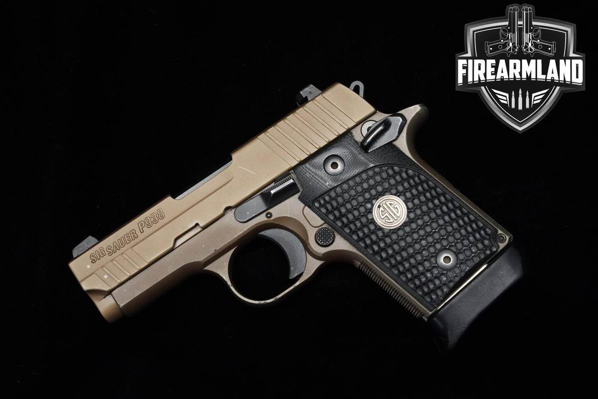 Sig Sauer P938 Emperor Scorpion 9mm 3" FDE P938 P-938