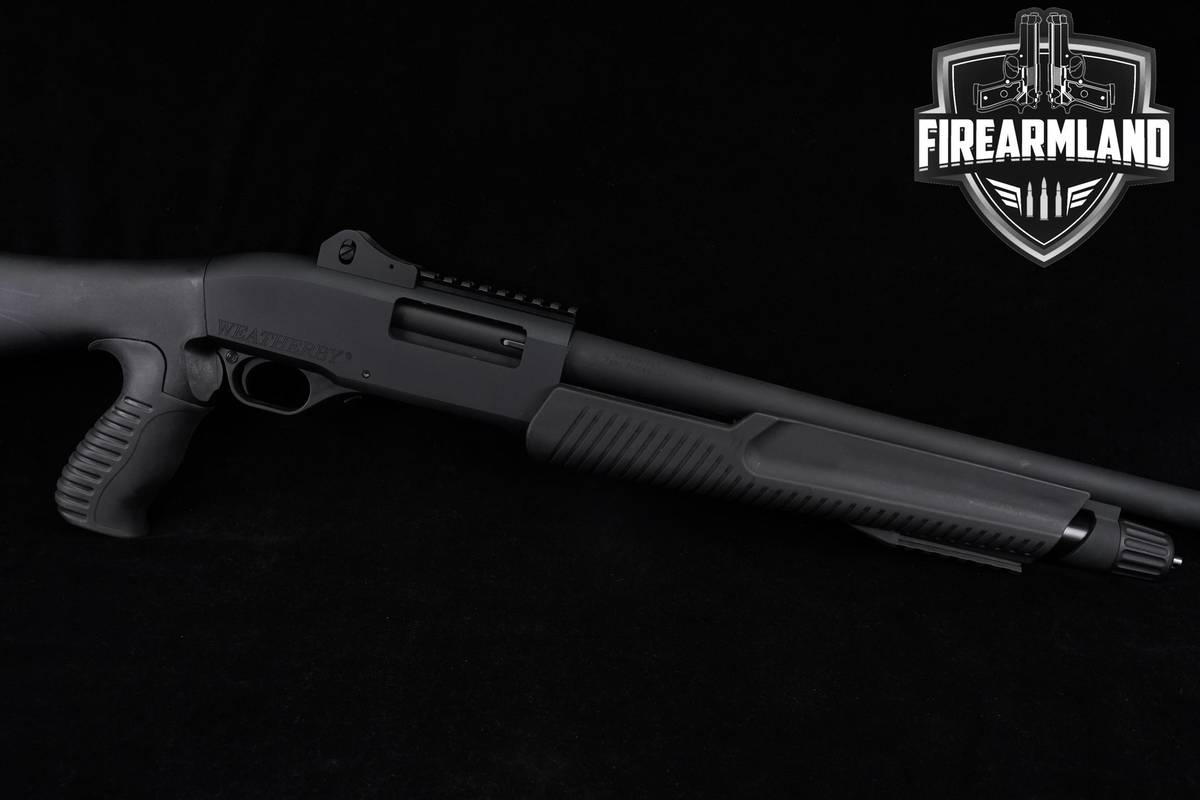 HOME-DEFENSE Weatherby PA-459 TR Threat Response 12-Gauge 18.5" Shotgun