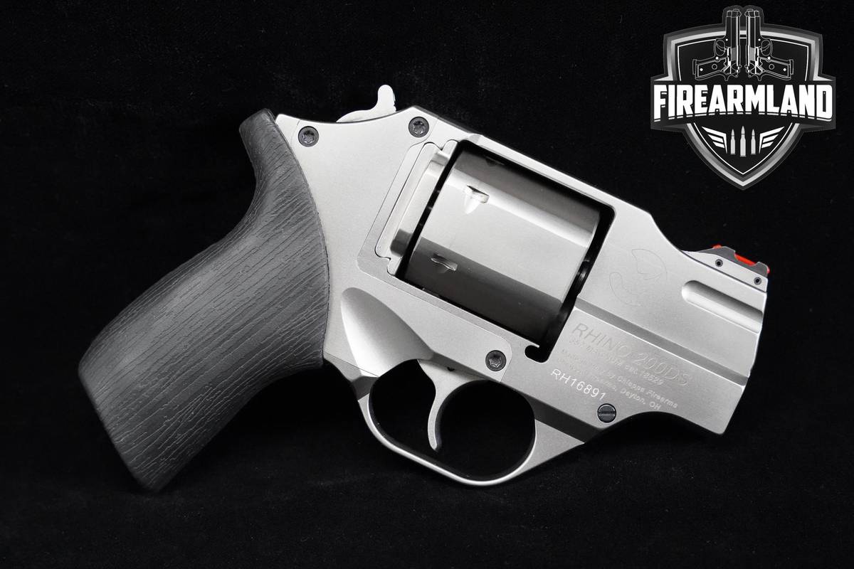 Chiappa Firearms Rhino 200DS 357 Magnum 2" Stainless Steel 200-DS ORIG CASE
