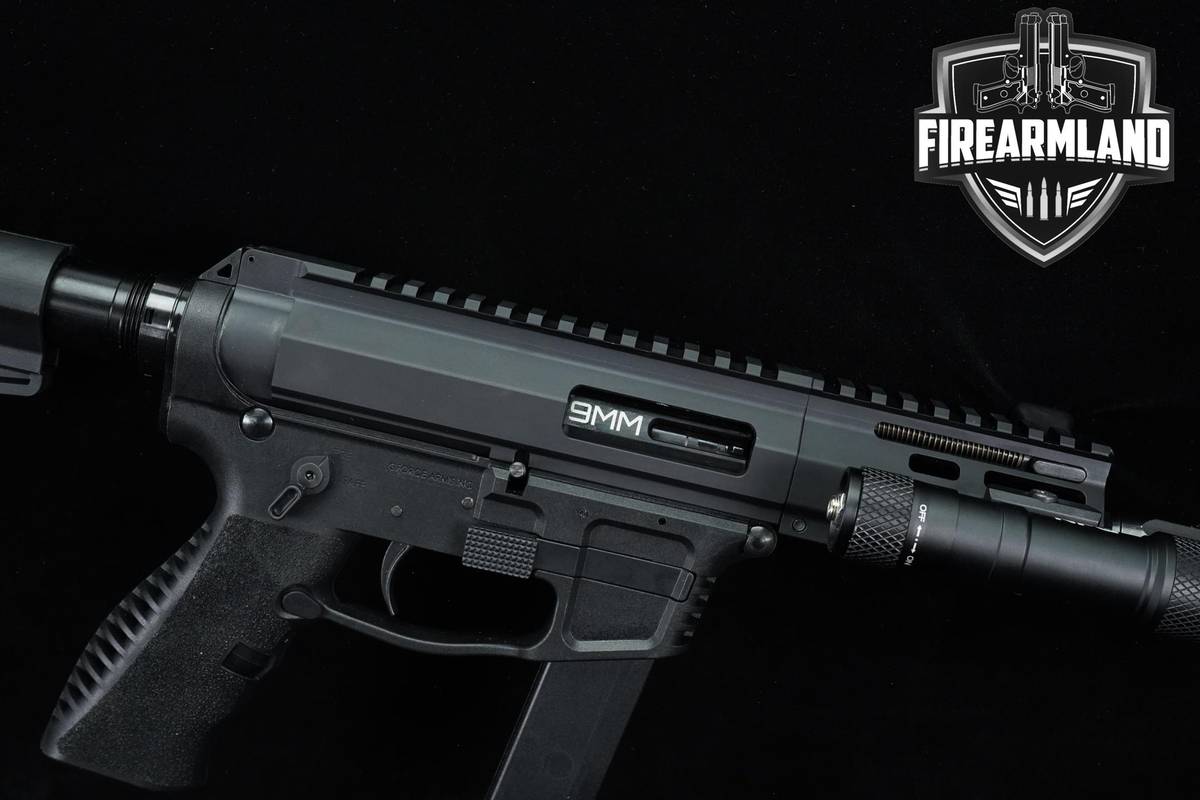 GForce Arms Jawbone Hybrid 9mm AR-9 AR9 5" Personal Defense Pistol +2 MAGS
