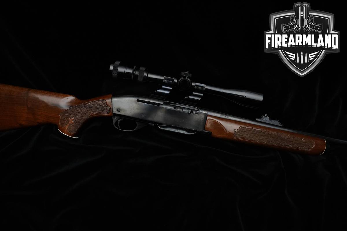 1979 Remington Model 742 Woodsmaster 6mm Rem 22" Blued 742 Remington +OPTIC