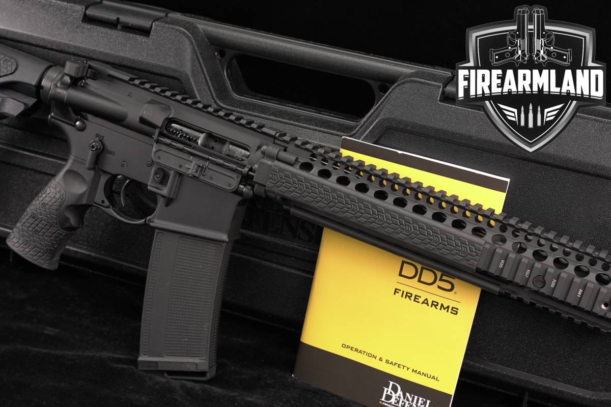 Daniel Defense Model DDM4 M4A1 RIS II 5.56 NATO AR-15 AR15 16" M4-A1 +CASE