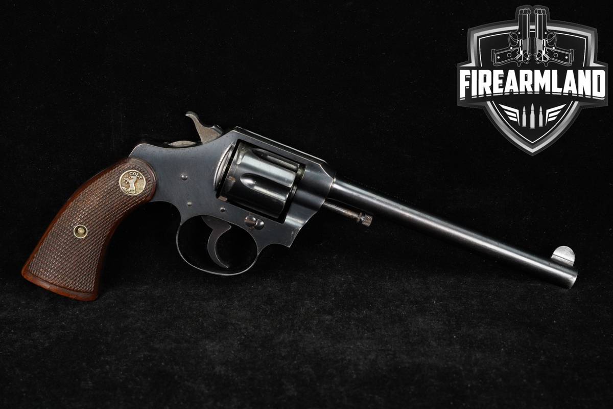 1925 Colt Police Positive First Issue 32 S&W Long 6" Blued DA/SA