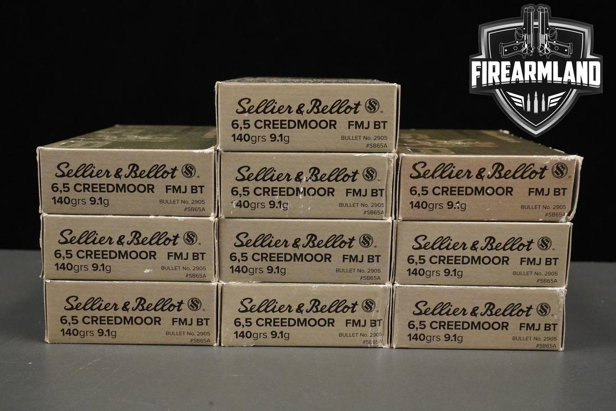 6.5 Creedmoor Ammo 6.5-Creedmoor Ammunition 200 ROUNDS