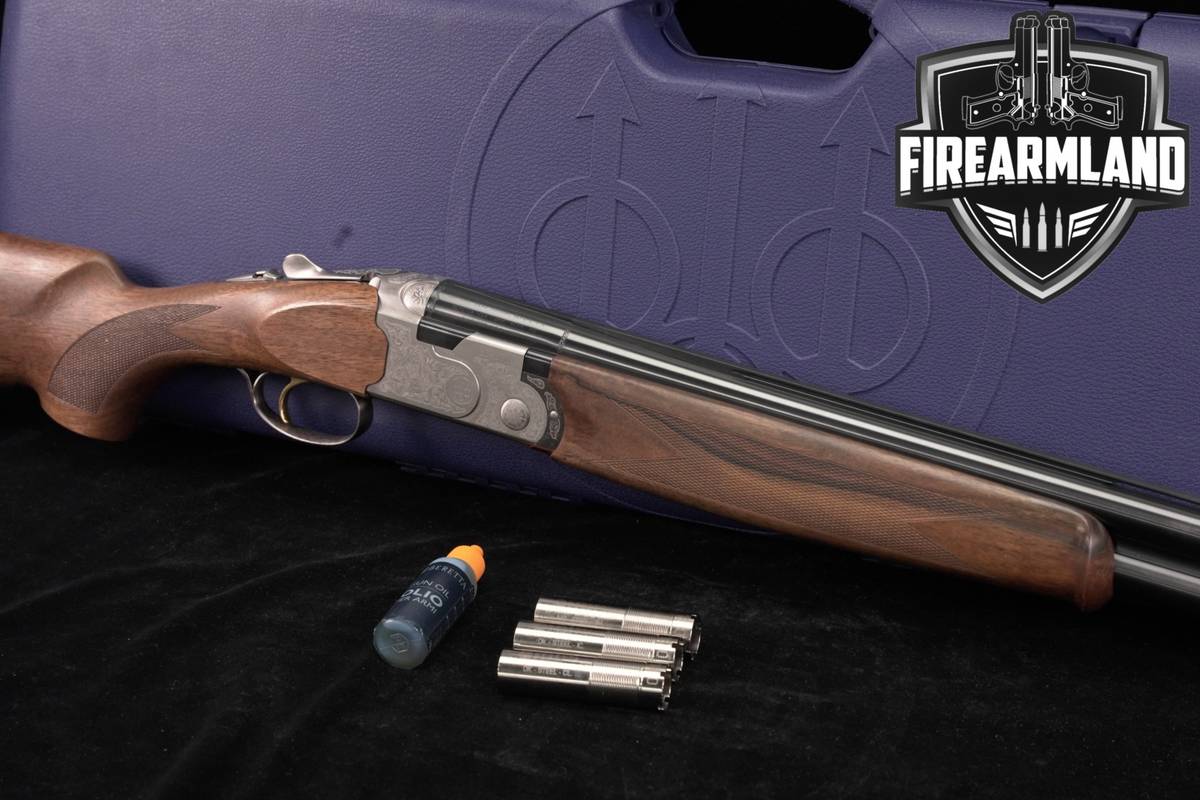 Beretta 686 Silver Pigeon I Field 12-Gauge 30" O/U +ORIG CASE & CHOKES