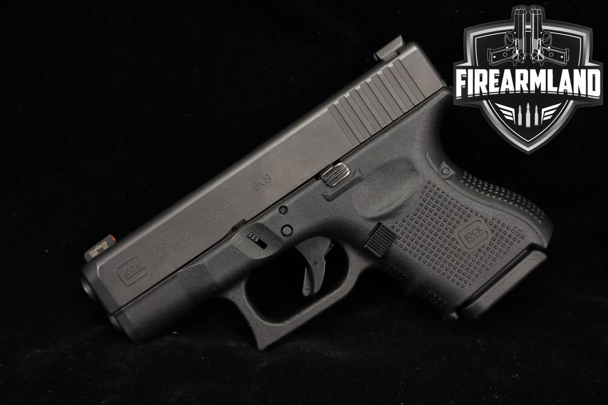 Glock 26 Gen4 G26 Gen 4 9mm 3.43"