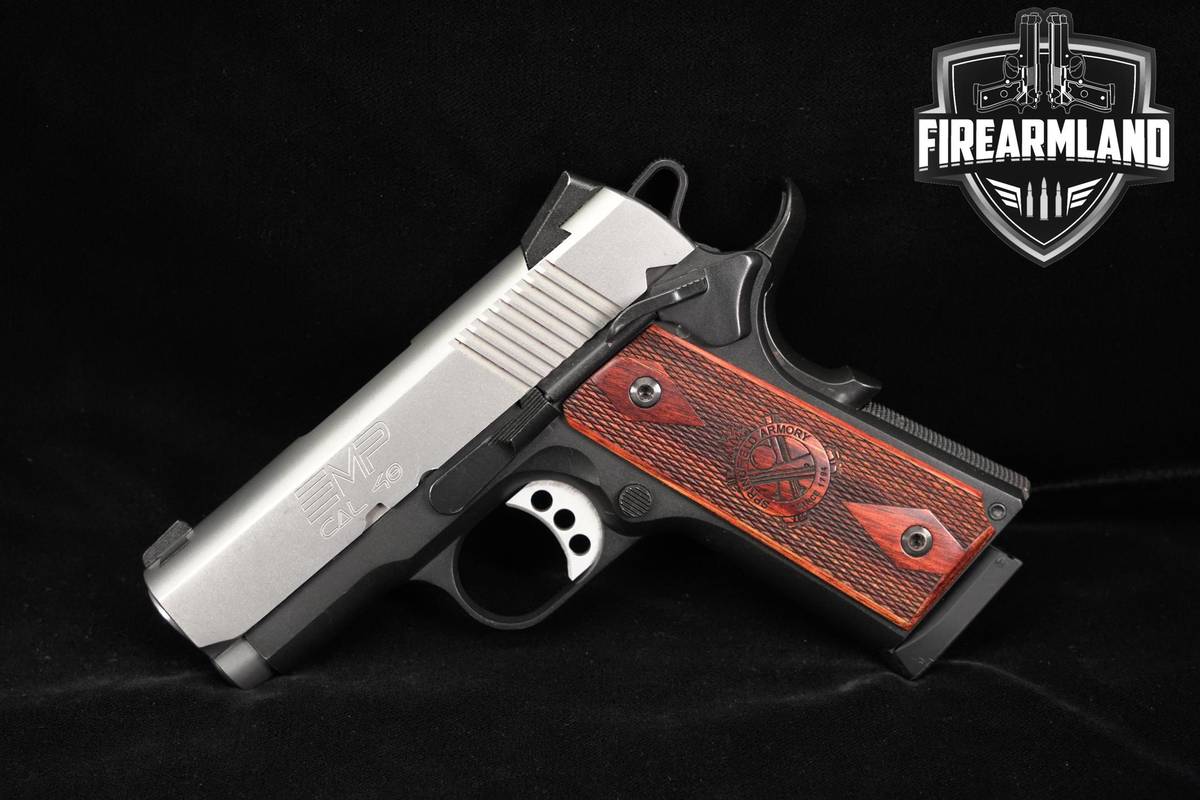 COMPACT Springfield Armory 1911 EMP 40 S&W 3 Two-Tone Stainless +2 MAGS