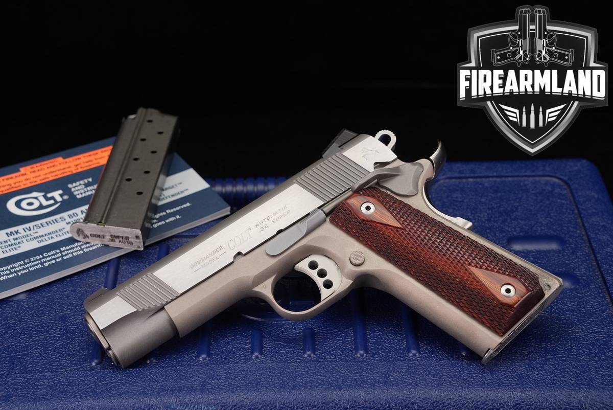 2005 Colt Lightweight Commander XSE 38 Super 1911 4.25" +2 MAGS & ORIG CASE