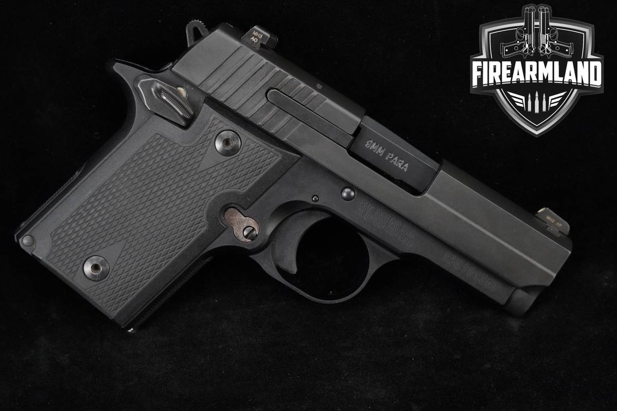Sig Sauer P938 9mm 1911 Sig-Sauer P938 1911 +ORIG CASE & HOLSTER