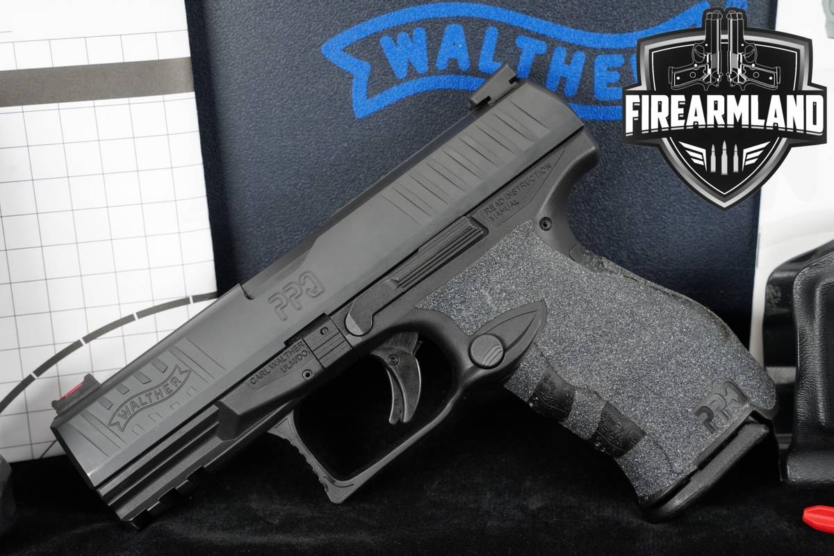 Walther PPQ M2 9mm 4" +3 MAGS, ORIG CASE & HOLSTER