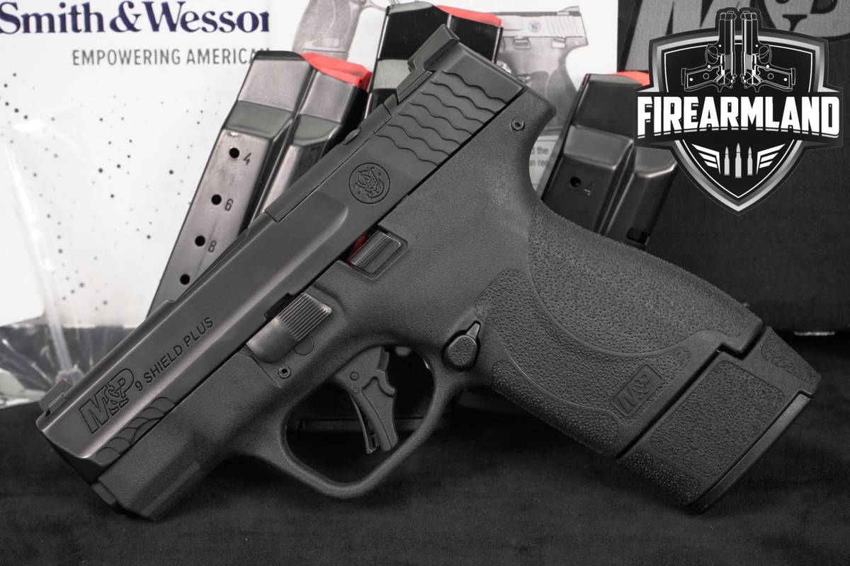 Smith & Wesson M&P9 Shield Plus Optics-Ready NTS S&W M&P 9-mm +4 MAGS