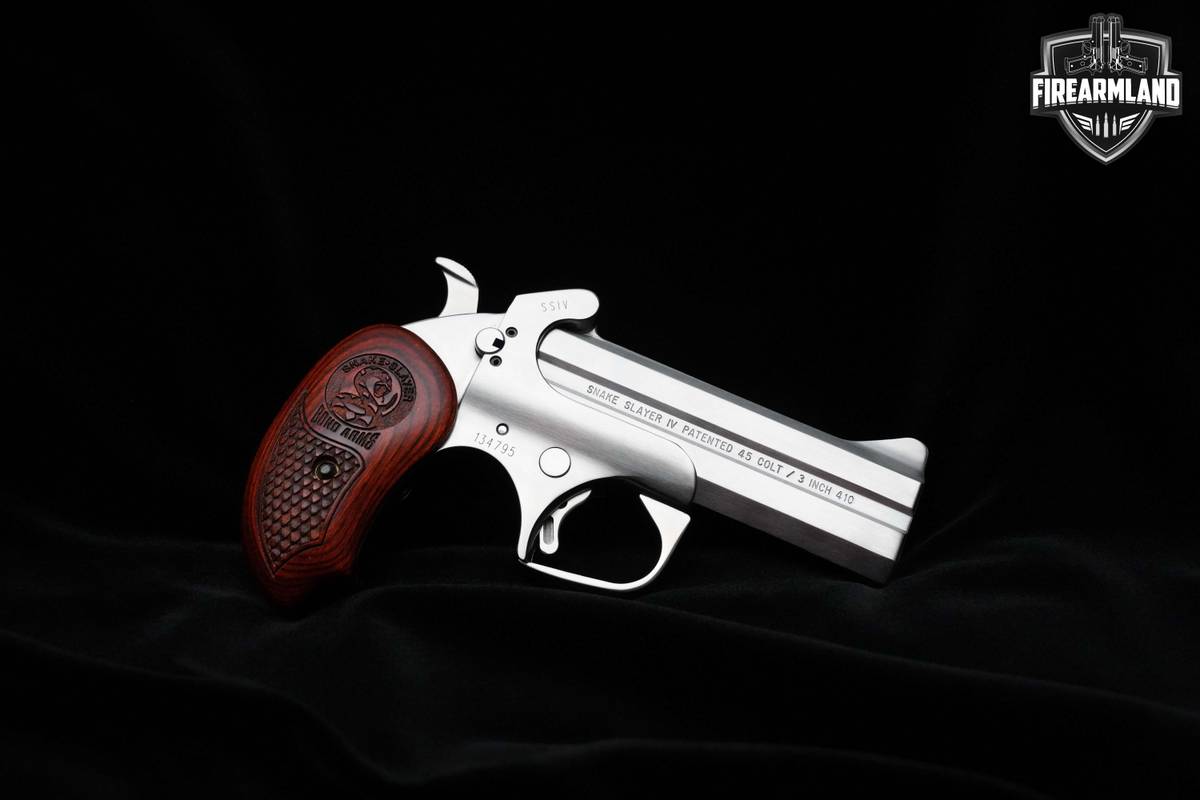 ORIG CASE Bond Arms Snake Slayer IV 45 LC/410 Bond-Arms 4.25" OU Pistol 2rd