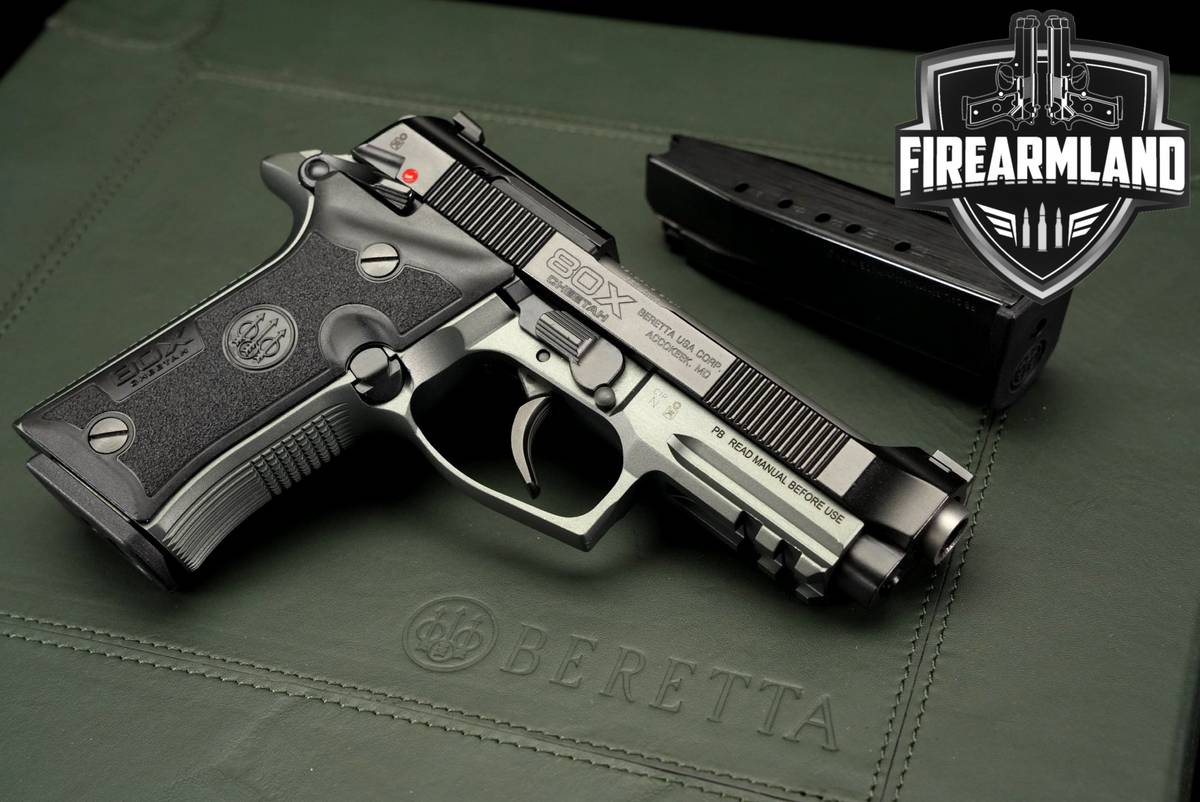 Beretta 80X Cheetah 380 ACP Optics-Ready 80-X +2 MAGS & ORIG CASE