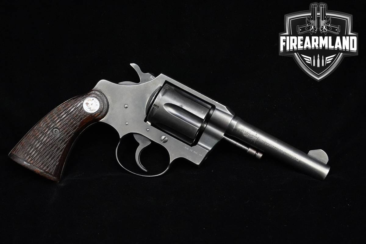 VINTAGE 1964 Colt Police Positive Special 4" 38 Special Blued Colt DA/SA