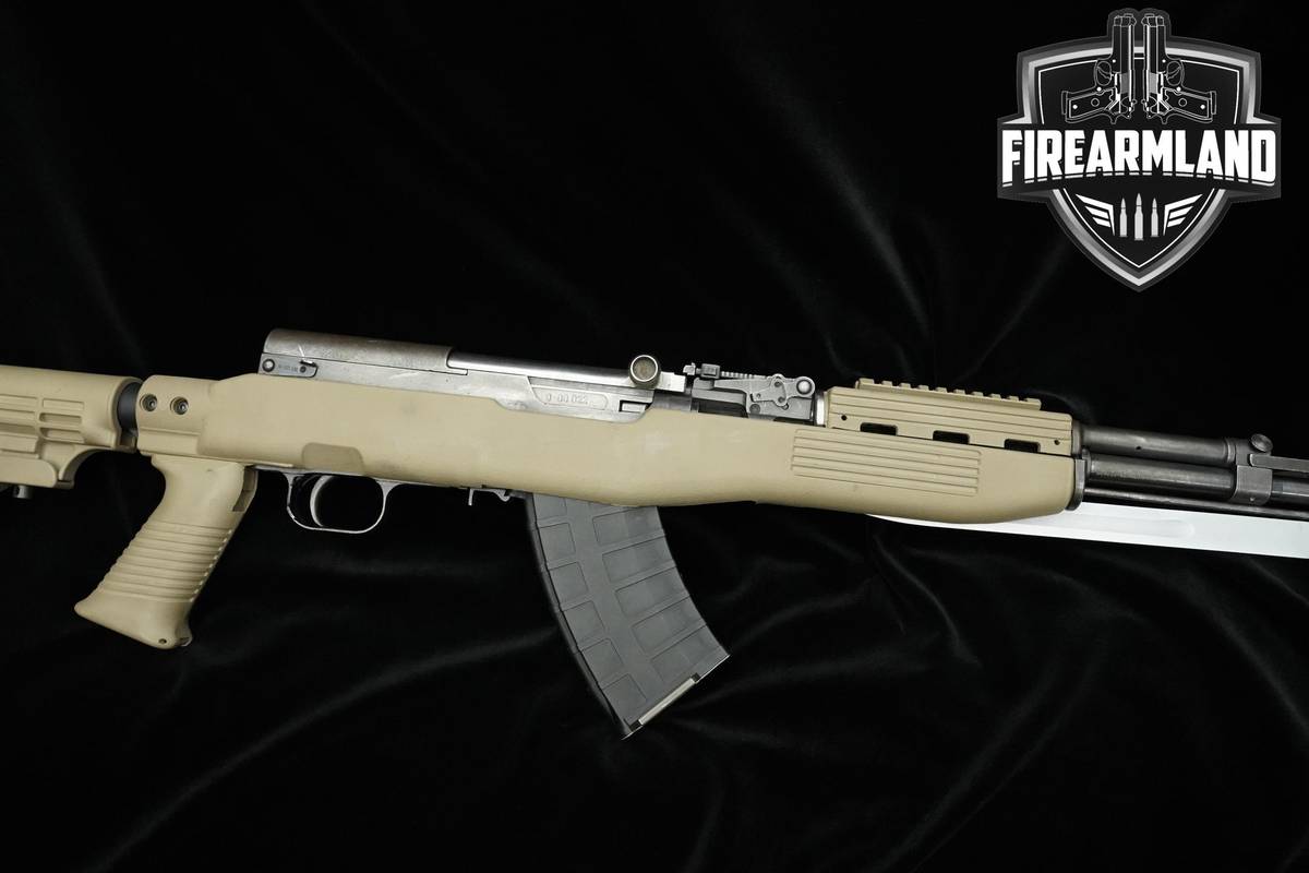 Zastava M59/66 FDE Tapco Stock 7.62x39 20" Blued M59/66 Zastava Yugo-SKS