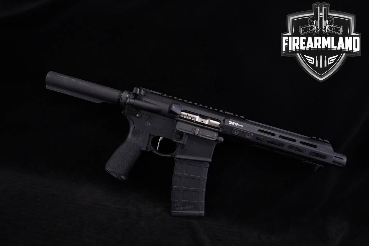 Springfield Armory SAINT Victor 5.56 NATO M-LOK AR15 7.5" 2MAGS & ORIG CASE