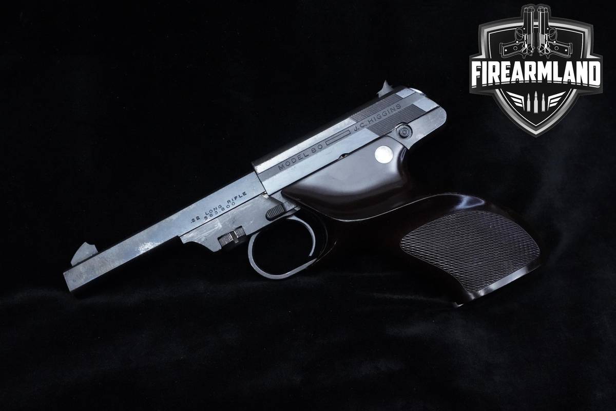 1955-1962 J.C. Higgins (JC) Model 80 583.800 22LR 4.5" Blued