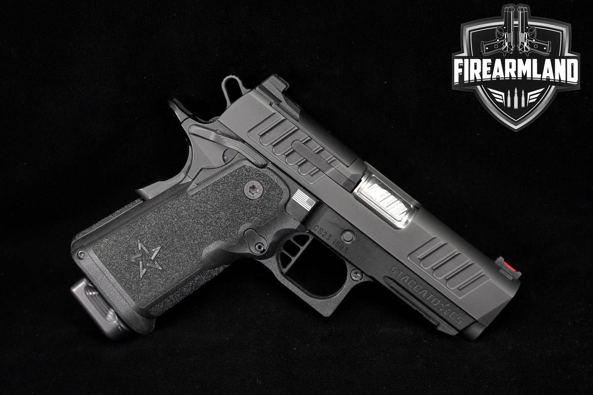 DISCONTINUED Staccato STI CS 9mm 2011-1911 3.5" +4 MAGS, OG CASE & HOLSTER