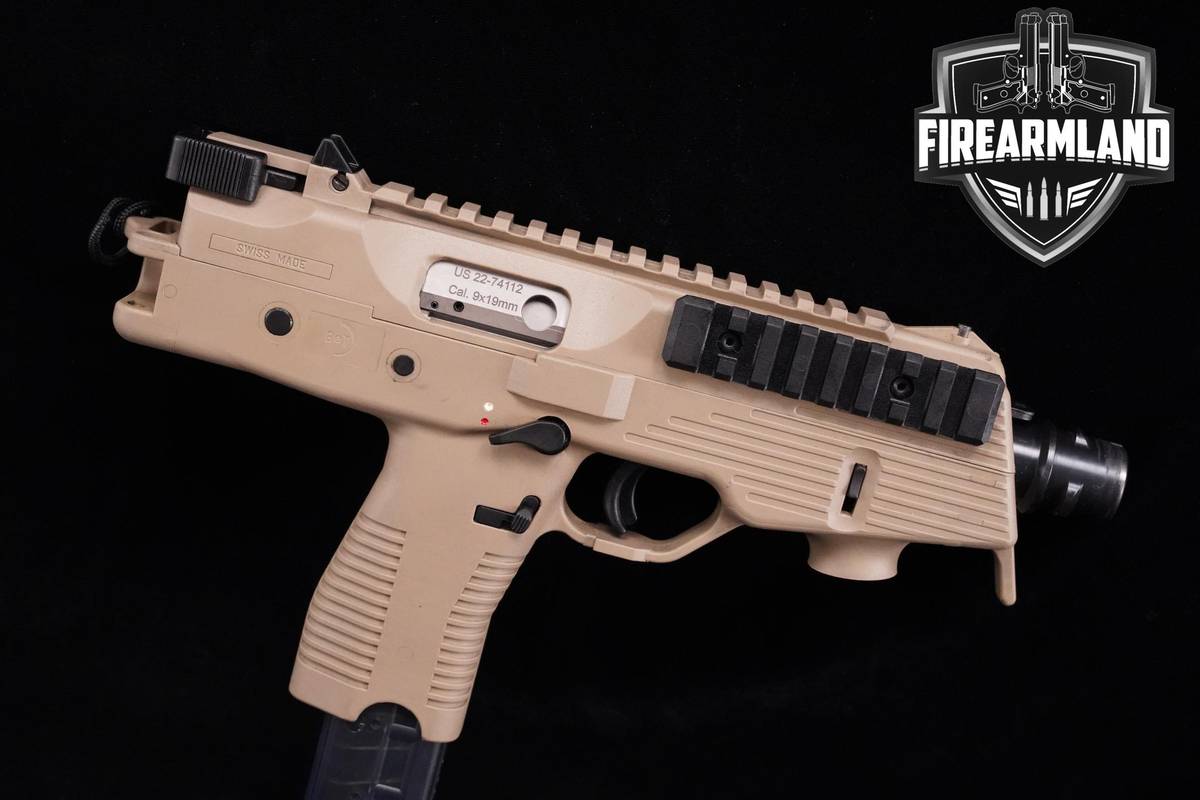 Brugger & Thomet B&T TP9-US 9mm 6.5" FDE +ORIG CASE