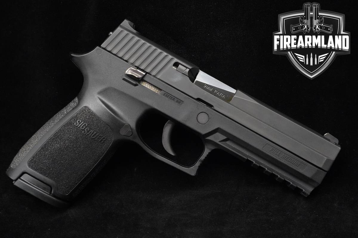 Sig Sauer P250 9mm 4.75" Sig-Sauer P250 SIG P250 +ORIG CASE & HOLSTER