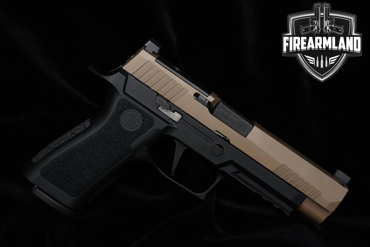 Sig Sauer P320 X-VTAC 9mm 4.75" Two-Tone Coyote P320 Sig P-320 Sauer +3MAGS