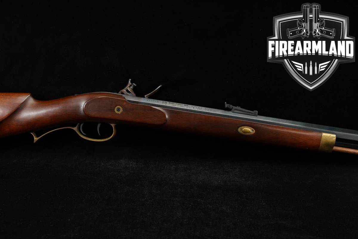 RARE 1981 AH Investarm S.r.l Hawken Flintlock 50 Caliber 28" Octagon Barrel