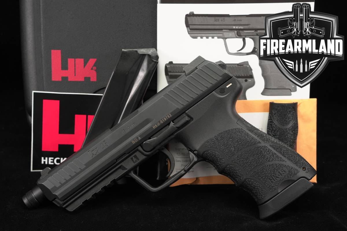 Heckler & Koch H&K HK45 Tactical 45 ACP 5.25" +2 MAGS & ORIG CASE
