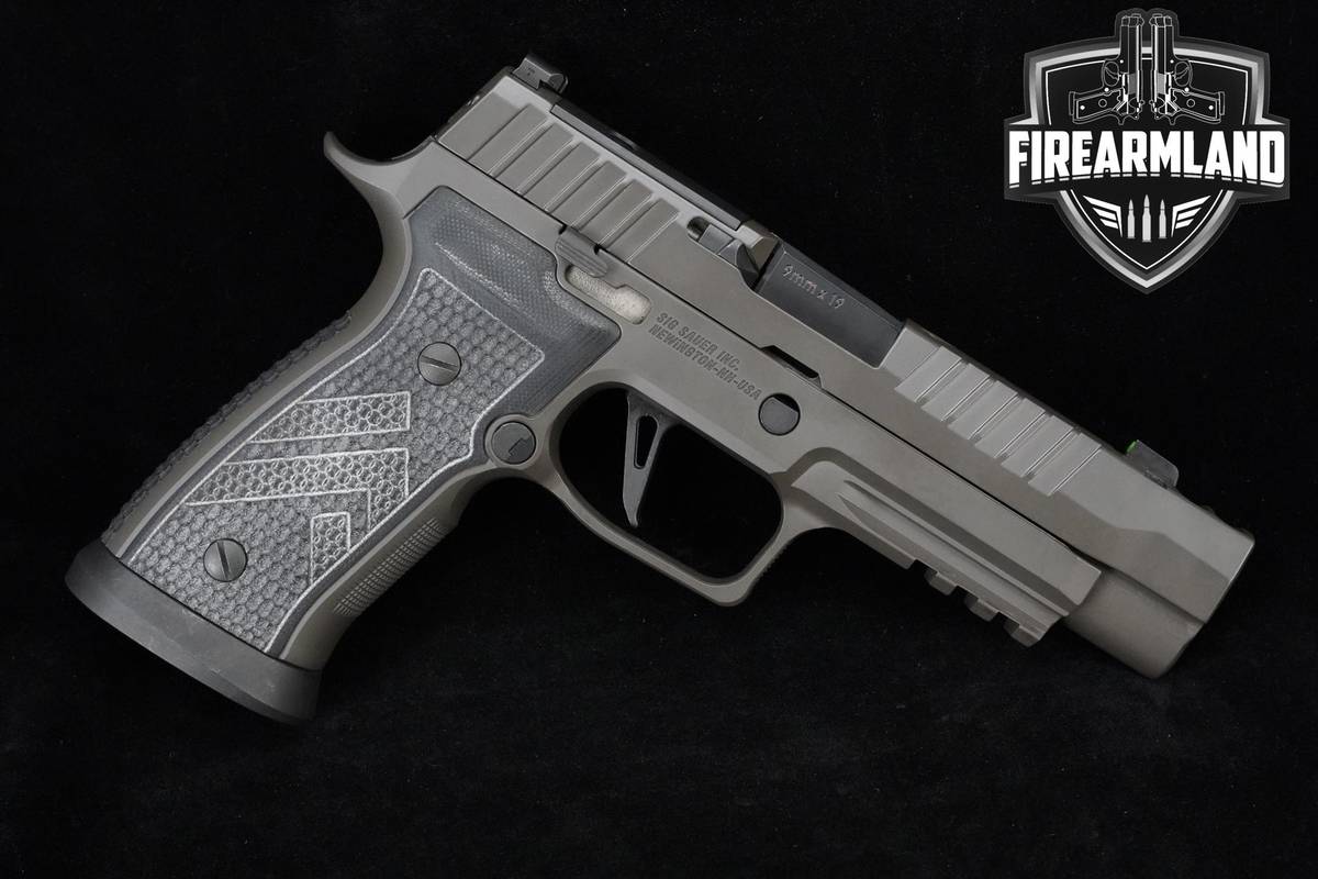 Sig Sauer P320 AXG Legion 9mm Legion Gray Sig-Sauer P320 2 MAGS & ORIG CASE