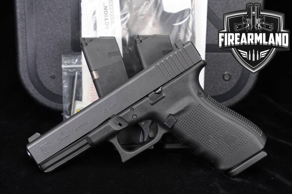Glock 21 Gen4 45 ACP 4.61" G21 Gen 4 Duty-Carry +3 MAGS & ORIG CASE