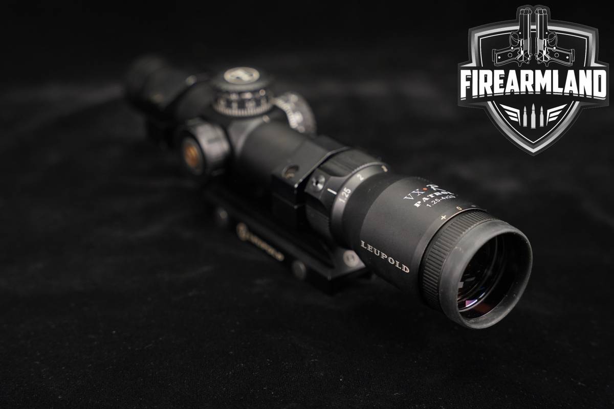 Leupold VX-R Patrol 1.25-4x20 Firedot SPR Reticle Illuminated SFP LPVO VXR