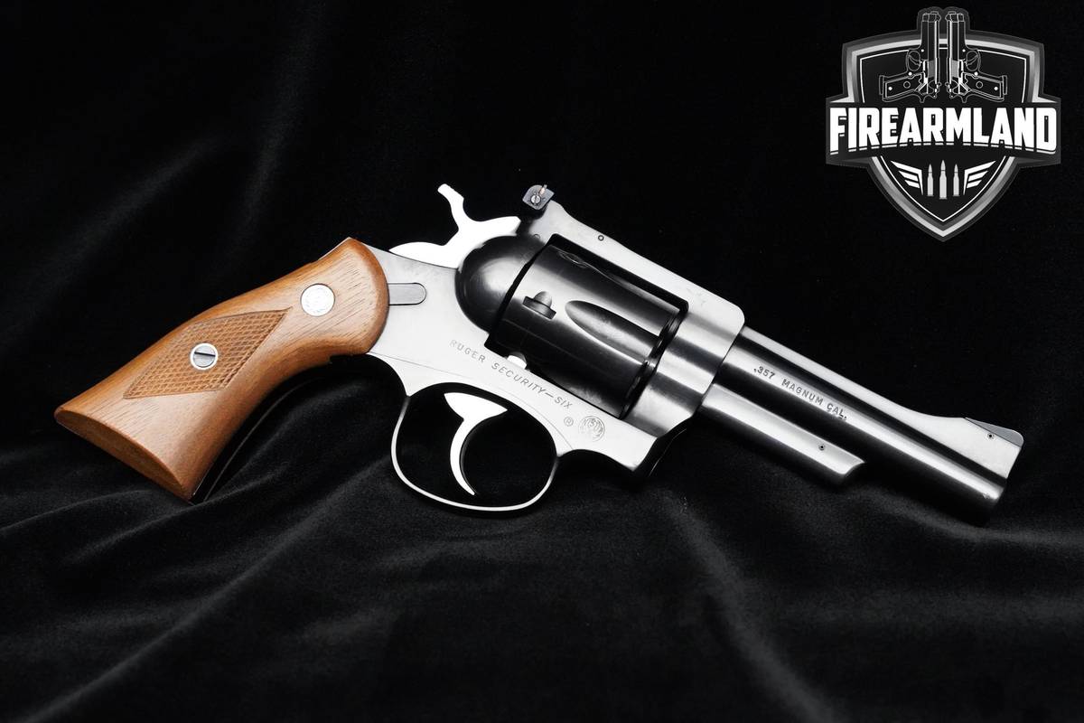 1972 Ruger Security-Six 357 Magnum 4" Blued Security-Six Security Six 6