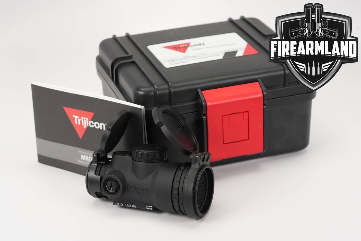 Trijicon MRO 1x25mm 2 MOA Red Dot Sight Miniature Rifle Optic +ORIG CASE