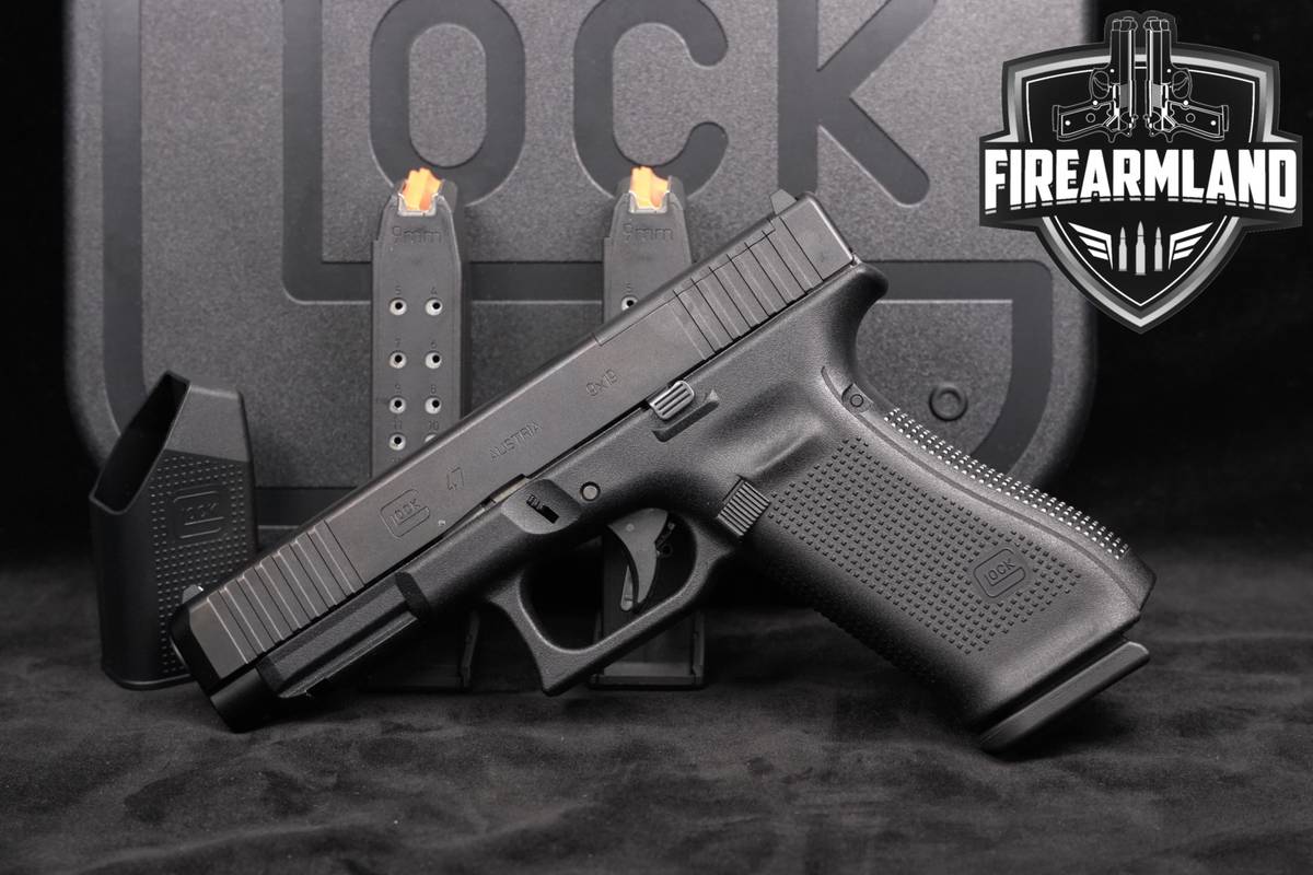 Glock 47 Gen5 MOS Crossover G47 Gen 5 9mm +3 MAGS & ORIG CASE