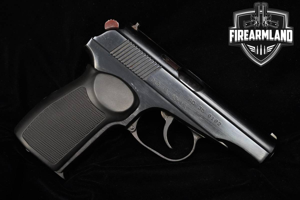 Arsenal Makarov 9x18mm Makarov 3.68" Blued Arsenal DA/SA
