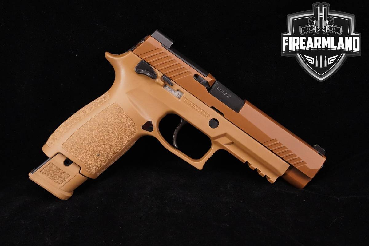 Sig Sauer P320 M17 9mm 4.7" Coyote Tan PVD P-320 M-17 Modular