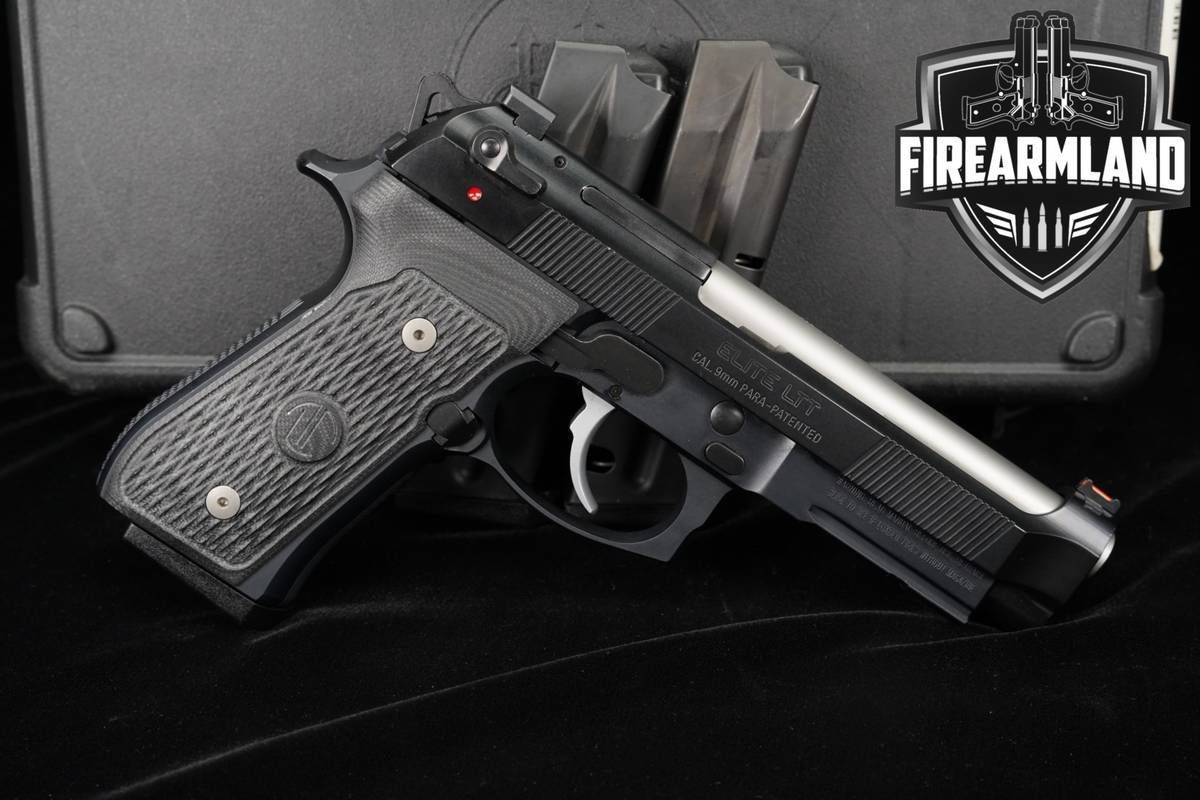Beretta 92G Elite LTT 9mm 4.7" Vertec/M9A3 Slide 92-G +3 MAGS & ORIG CASE