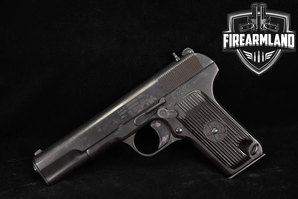 Cugir Model TTC 7.62X25mm Tokarev 4.6" Blued
