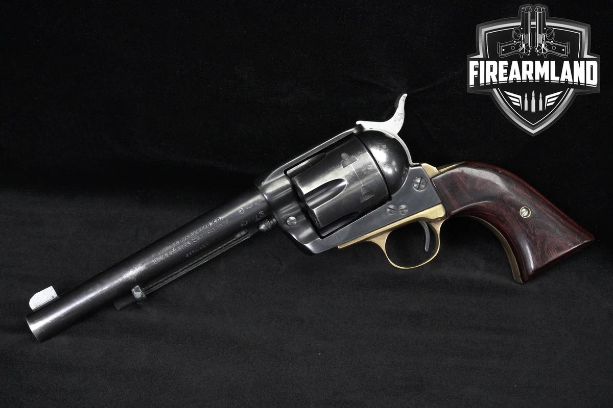 1975 Hawes Western Marshal 44 Rem Mag 6" Blued SAA German Single Action