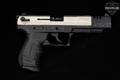 Walther P22 Target; Smith & Wesson Import .22 LR Two-Tone Nickel in Good Condition Image 2