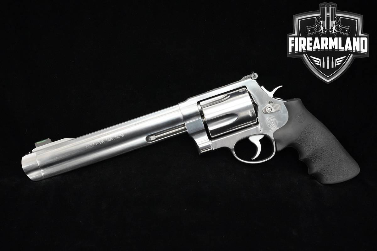 HAND-CANNON Smith & Wesson Model 500 9" Stainless S&W 500-Magnum DA/SA M500