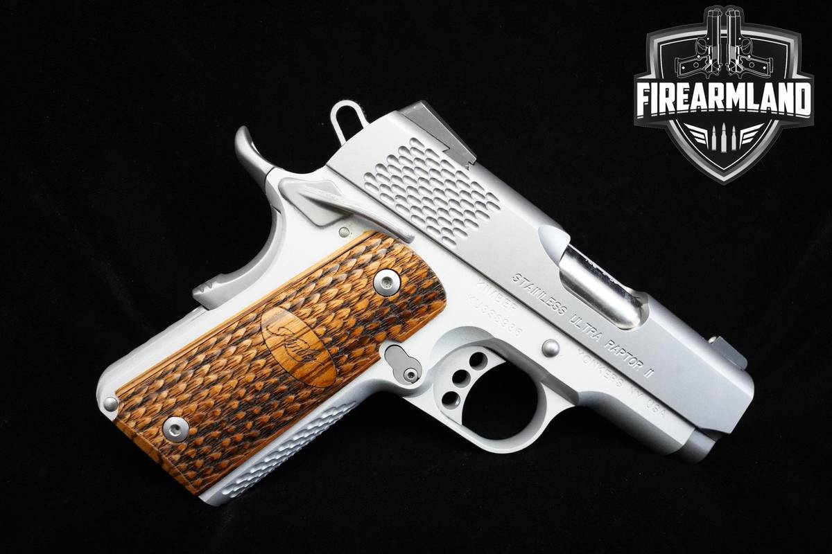 Kimber Stainless Ultra Raptor II 45 ACP 1911 3.1 1911 Kimber Ultra Raptor-2