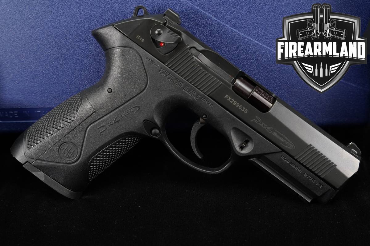 Beretta Px4 Storm Full Size, Type F 9mm 4.02" PX-4 +2 MAGS & ORIG CASE