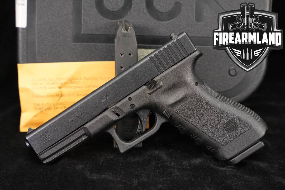 Glock 17 Gen3 G17 Gen 3 9mm 4.49" +2 MAGS & ORIG CASE