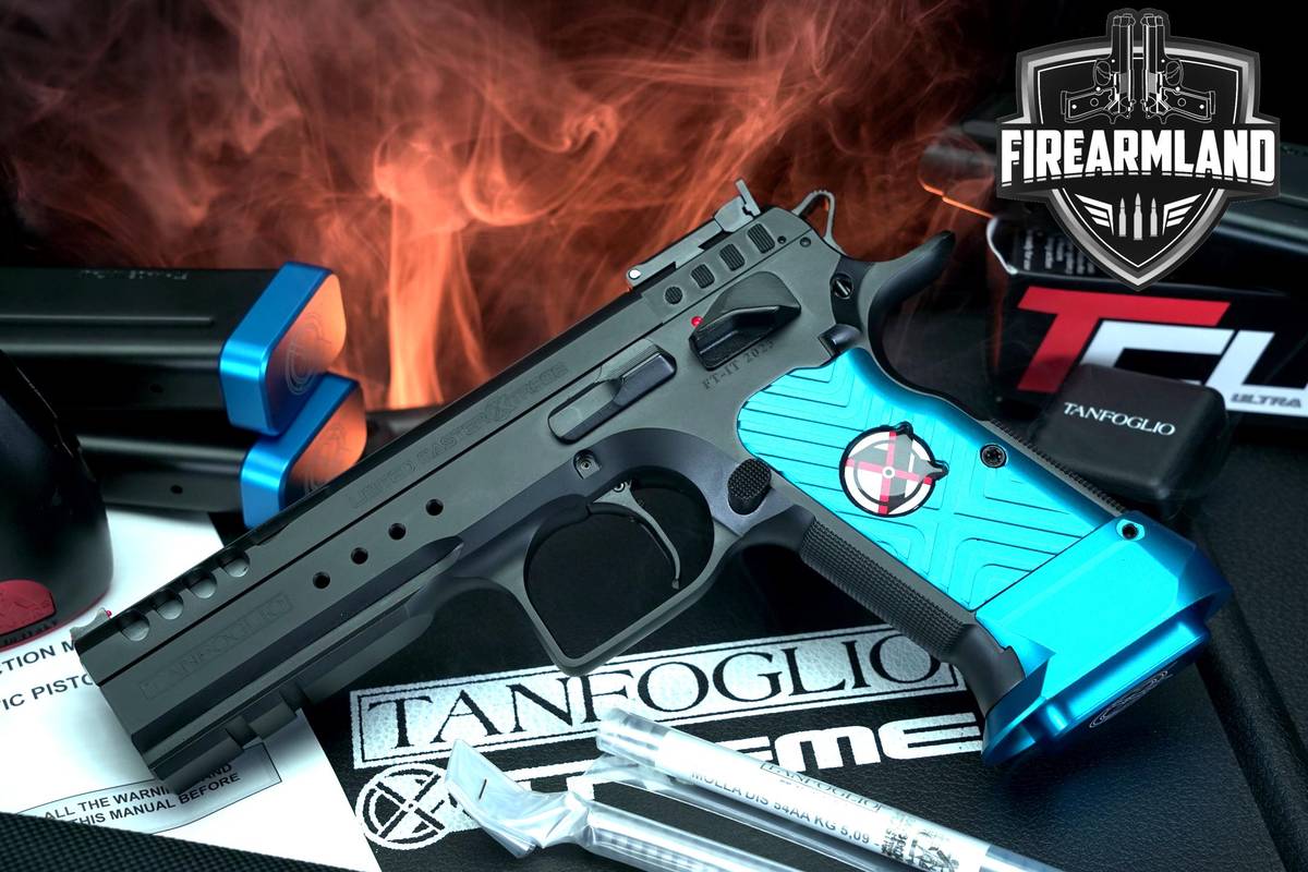 Tanfoglio Defiant Limited Master Xtreme 10mm 4.75" +4 MAGS & ORIG CASE