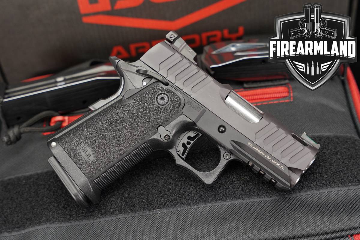 Bul Armory SAS II Ultralight G2 3.25 9mm 1911 2011 +3 MAGS, ORIG CASE