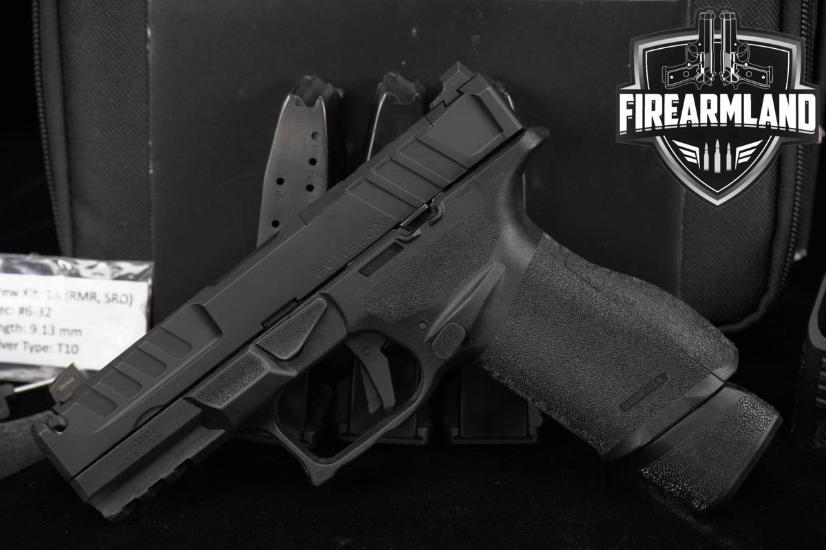 Springfield Armory Echelon 4.0C Comp 9mm Port +4 MAGS & ORIG CASE