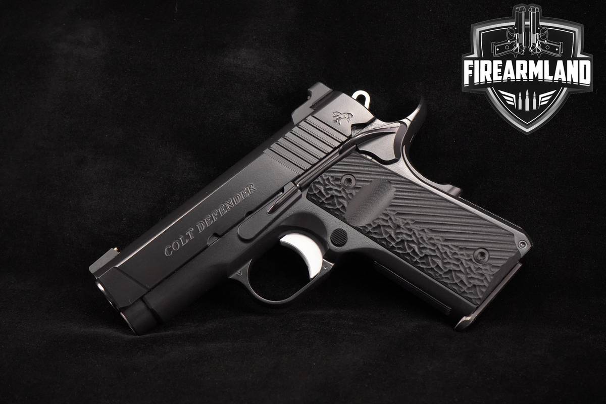 Colt Defender Lightweight Series 80 9mm 1911 3" +4 WILSON COMBAT MAGS, CASE