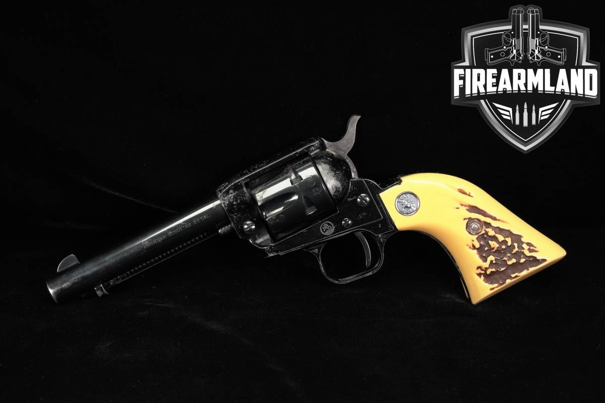 VINTAGE 1964 Colt Frontier Scout '62 22LR 4.75" Blued Target Revolver