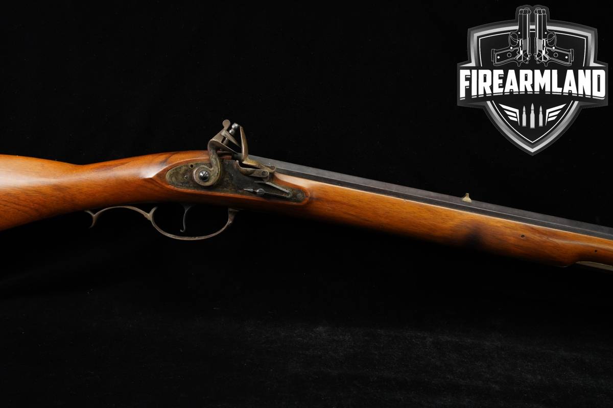 Pedersoli Kentucky Flintlock 45 BPM 34.5" Black Powder Color Case-Hardened